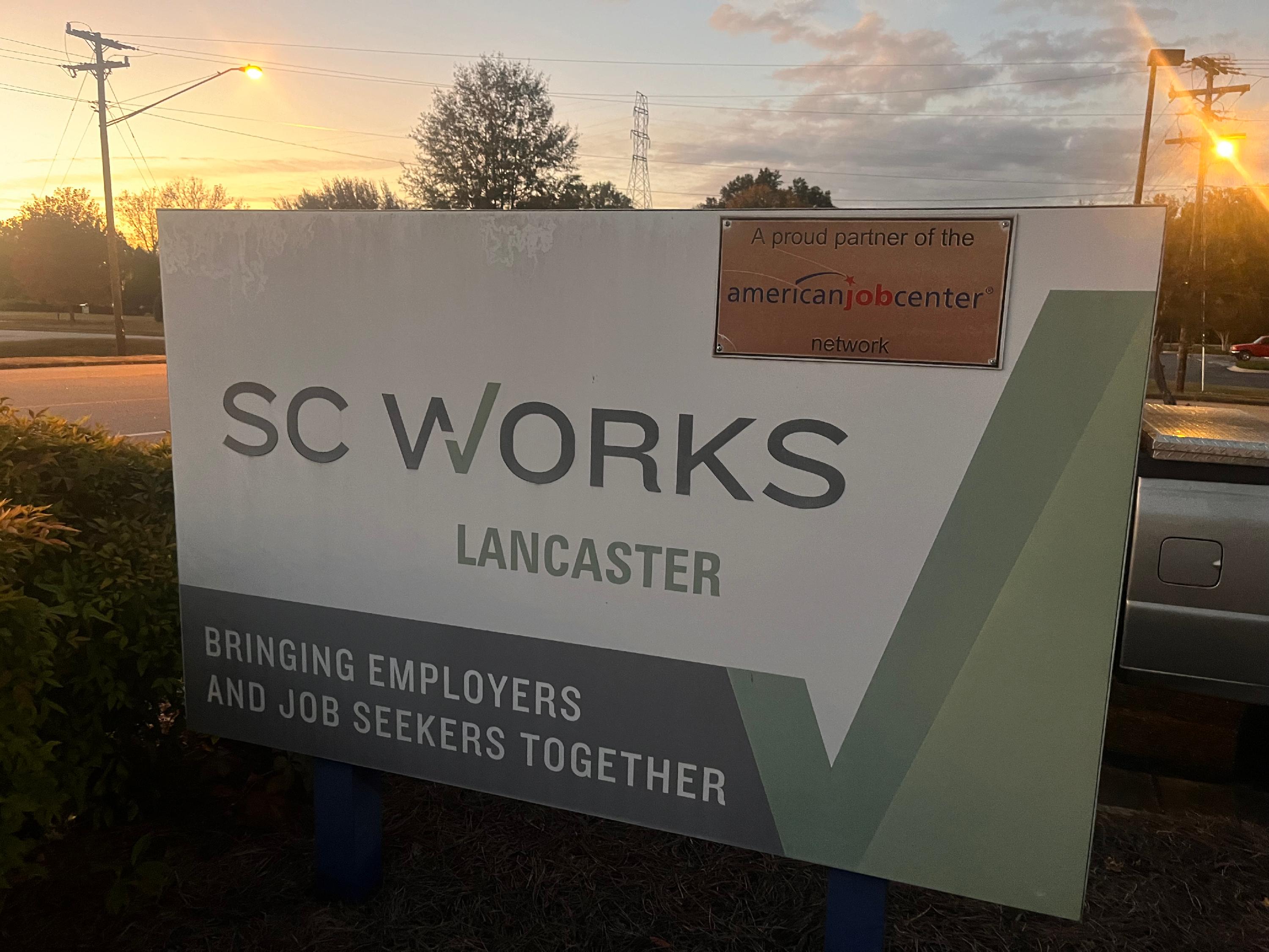 SCW Lancaster Sign 